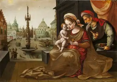 La Sainte Famille, 1537, collection particulière.