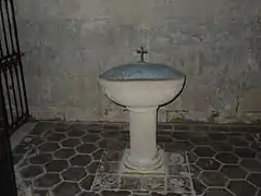 les fonts baptismaux