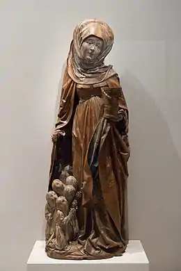 Sainte Marthe et les pénitents, musée de Cluny.