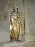 Sainte-Philomène, statue en bois doré XIXe s.