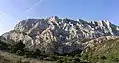 Montagne de la sainte Victoire.