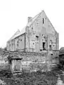 Pignon de la chapelle, photographie ancienne d'Henri Heuzé