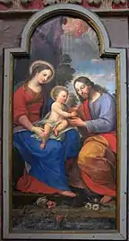 La Sainte Famille (tableau du XVIIe).