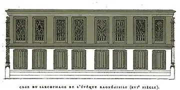 tombeau par Charles Fichot.