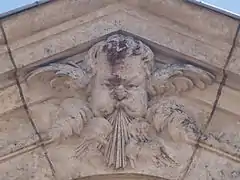 Mascaron d'Éole.