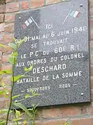 Mémoire des combats de juin 1940.