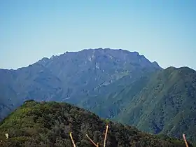 Vue du mont Ryōkami.