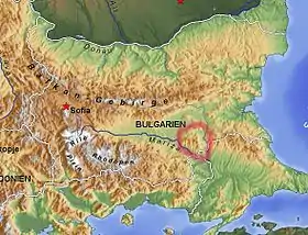 Carte de localisation du Sakar.