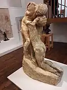 Original en plâtre de Sakuntala de Camille Claudel.