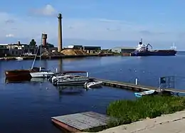 Le port de Salacgrīva.