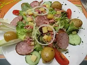 Salade comtoise.