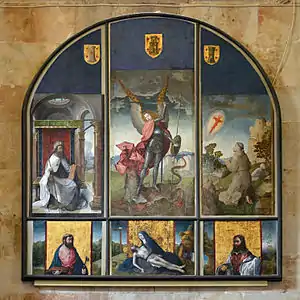 Triptyque de saint Michel