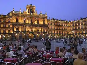 Salamanque , capitale européenne de la culture 2002 pour l'Espagne.