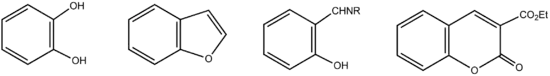 Illustration de composé dérivés du salicylaldéhyde.