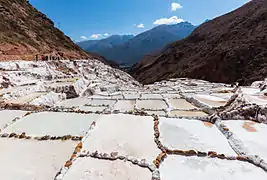 Salineras de Maras, Maras, Pérou.