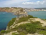 La baie de São Martinho.