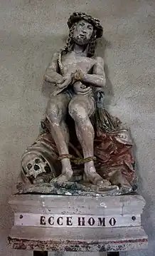 Salives (Côte-d'Or), église Saint-Martin, Christ de pitié (XVe – XVIe siècle)