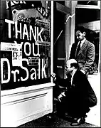 Remerciements au Dr Salk.