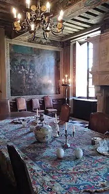 Salle à manger du château de Grosbois