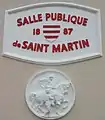 Salle publique de Saint-Martin.