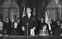 Discours de Pierre Taittinger, président des Jeunesses patriotes (1936)