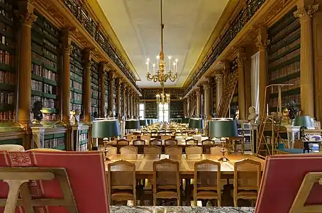 La bibliothèque Mazarine.