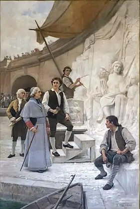 Une visite au sculpteur (1896), Édouard Debat-Ponsan, Capitole de Toulouse