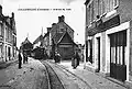 Arrivée d'un train des chemins de fer du Calvados reliant la gare de Caen-Saint-Pierre à Dives-sur-Mer.