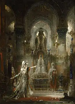 Salomé dansant devant Hérode, huile sur toile (1876).