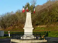 Le monument aux morts.