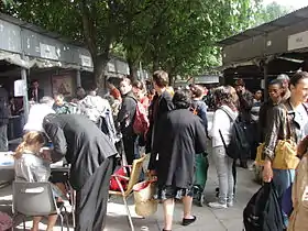 Salon en plein air.