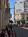 La rue Buenos Aires dans le centre-ville