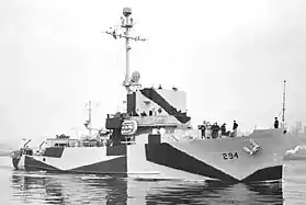 illustration de USS Salute (AM-294)
