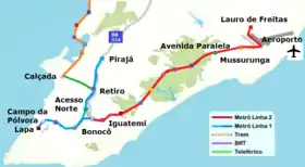 Image illustrative de l’article Métro de Salvador