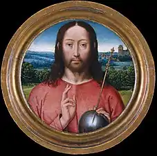 Hans Memling, Salvator Mundi (1475-1499), Metropolitan Museum of Art, New York.