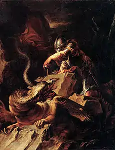 Jason charmant le dragon, 1665-1670Musée des beaux-arts de Montréal