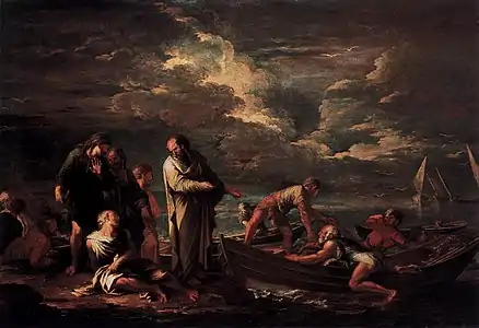 Pythagore et le pêcheur, 1662Gemäldegalerie (Berlin)