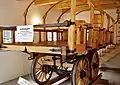 Maxlhaid (Wels) – wagon de transport du sel au musée du chemin de fer hippomobile Bahnzeit-Stall.