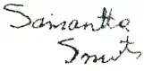 signature de Samantha Smith