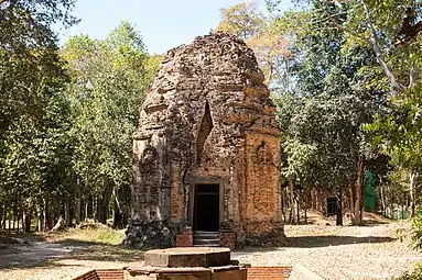 Sambor Prei Kuk. Prasat Sambor, groupe Nord VIIe siècle