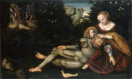 Samson et Dalila, 1537par Lucas Cranach l'AncienGemäldegalerie Alte Meister