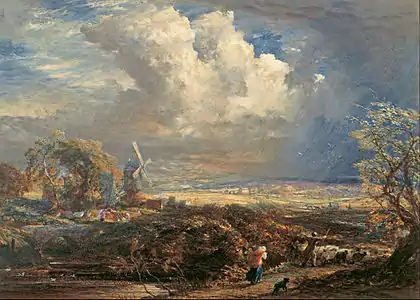 Orage d'été près de Pulborough (vers 1851)Musée national d'Australie-Méridionale