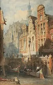 Hôtel de ville d'Utrecht (1841).