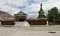 Stupa vert à Samye