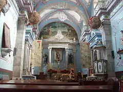 Intérieur de l'église.