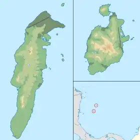 (Voir situation sur carte : San Andrés et Providencia (relief))
