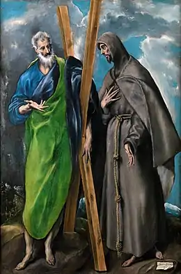 Saint André et Saint François (Le Greco).