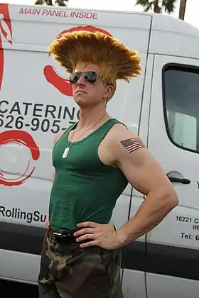 Cosplay de Guile.