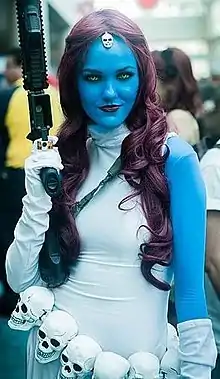 Cosplay de Mystique.