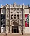 Façade du musée d'Art de San Diego, dans le parc Balboa.